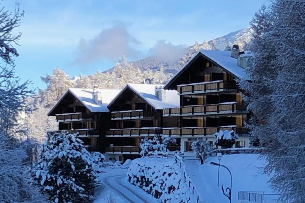 Les Mayens De L'Ours - At The Foot Of Piste De L'Ours' Slope! Agettes Buitenkant foto